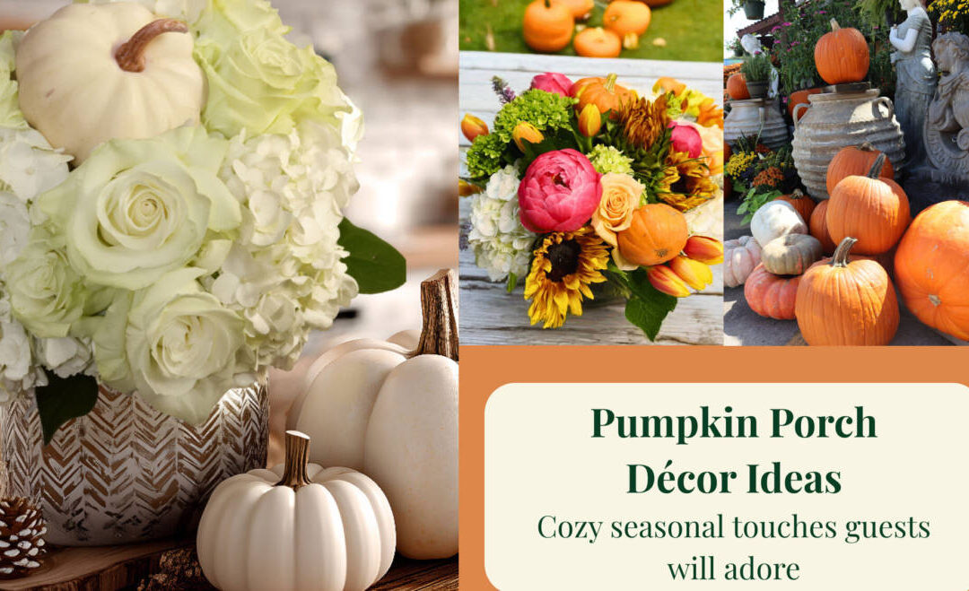 Pumpkin Porch Decor Ideas That Will Wow Your Neighbors This Fall