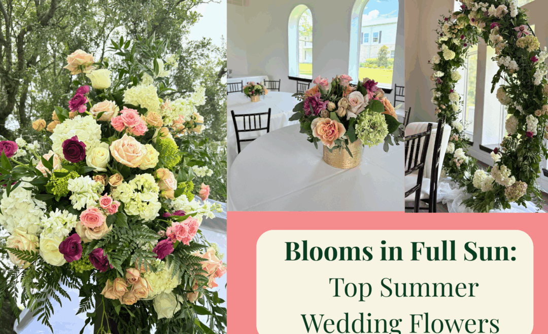 Blooms in Full Sun: Top Summer Wedding Flowers That Can Handle the Heat